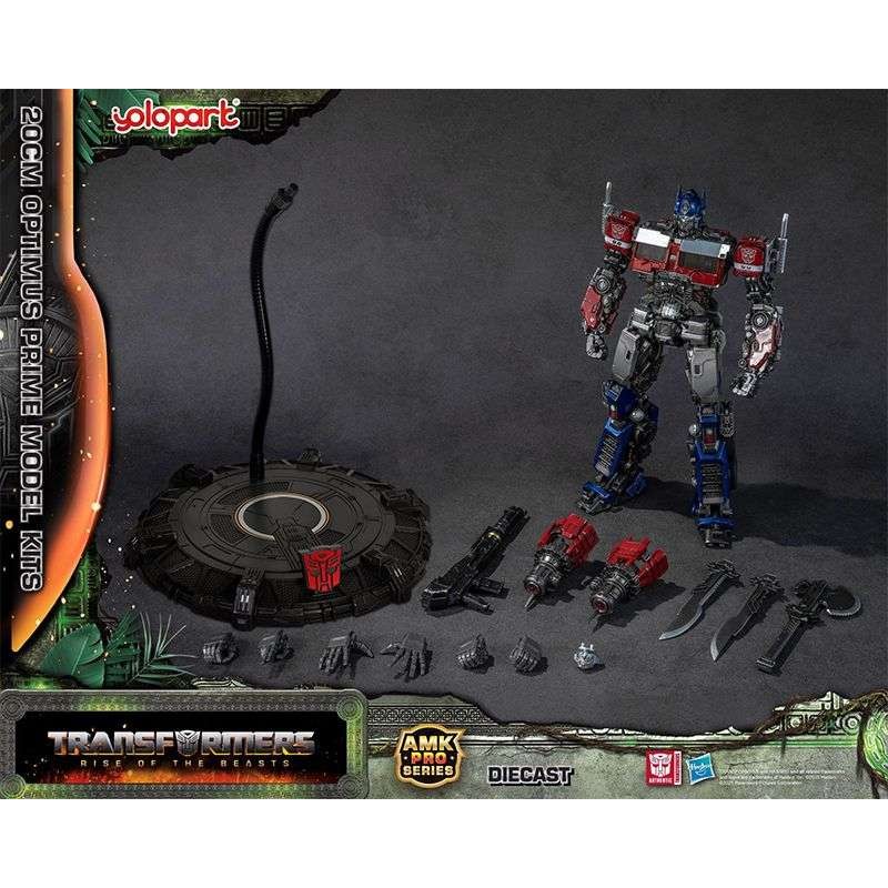 Yolopark Transformers Amk PRO Rise Of The Beast Optimus Prime model kit - Die-cast